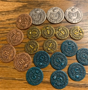 Rococo Deluxe - Metallmünzen
