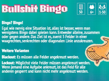 Bullshit Bingo – Urlaub - Vorbestellung